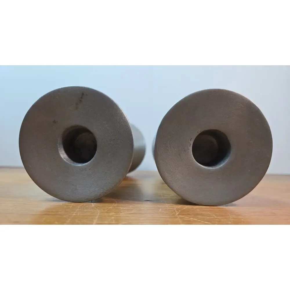 Party Lite Pair of Solid Aluminum Candle Stick Holders Orbit P0596